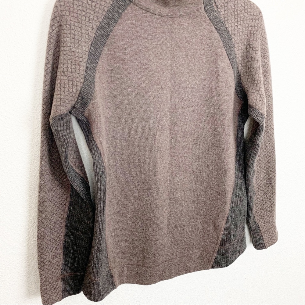 Prana Brandie Wool Blend Sweater in Weathered Wood - Picture 6 of 13